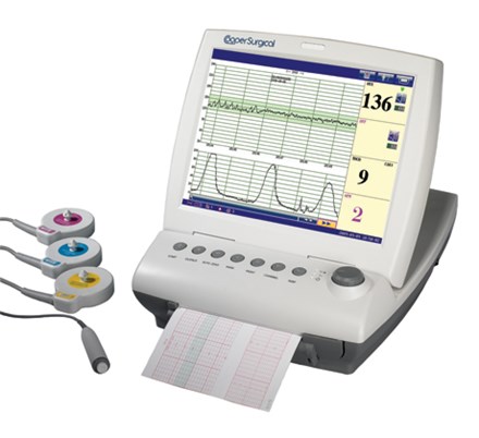 portable fetal heart rate monitor