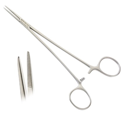 Euro-Med Hemostatic Adson Forceps