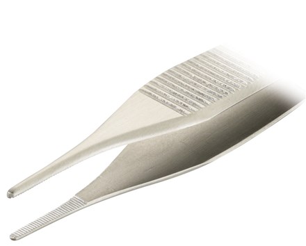 Euro-Med® Serrated Adson Dressing Forceps 1