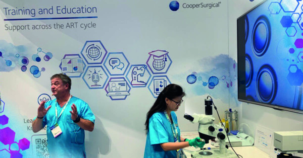 CooperSurgical stand demonstrations