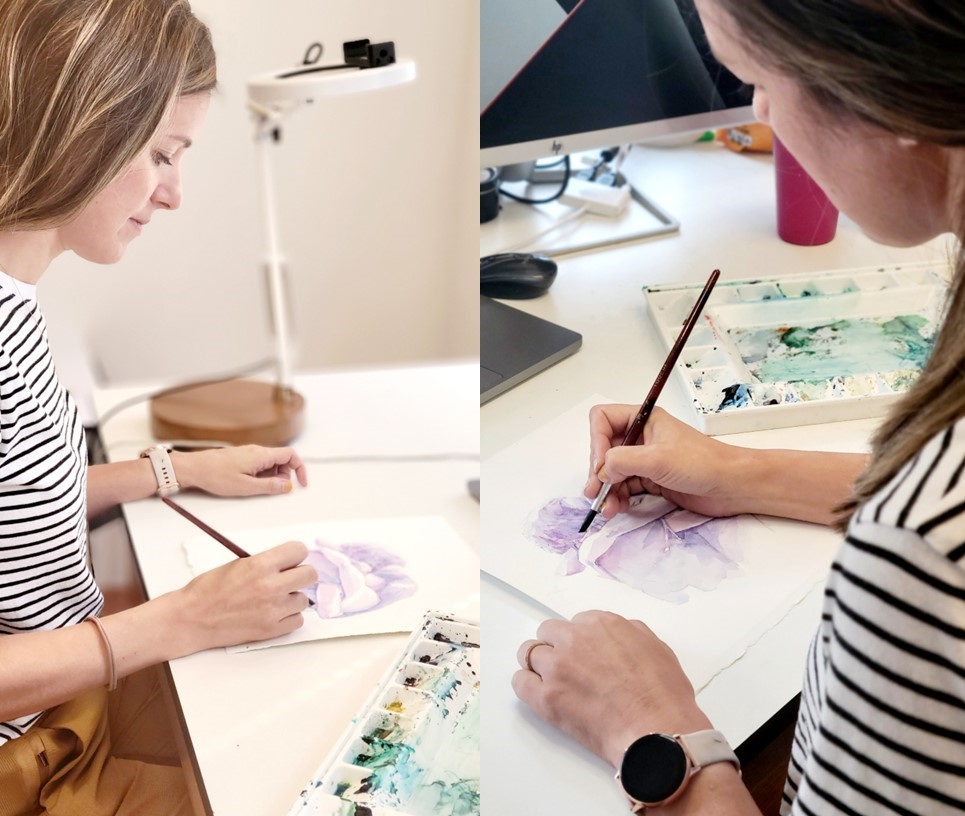 The Story Behind the Art: Our Watercolorist's Journey to Motherhood 1