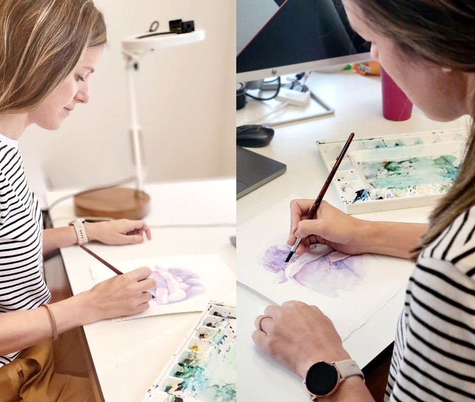 The Story Behind the Art: Our Watercolorist's Journey to Motherhood 5