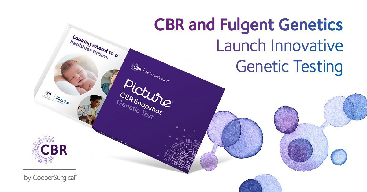 Cord Blood Registry® (CBR®) by CooperSurgical® and Fulgent Genetics Launch Innovative Genetic Testing