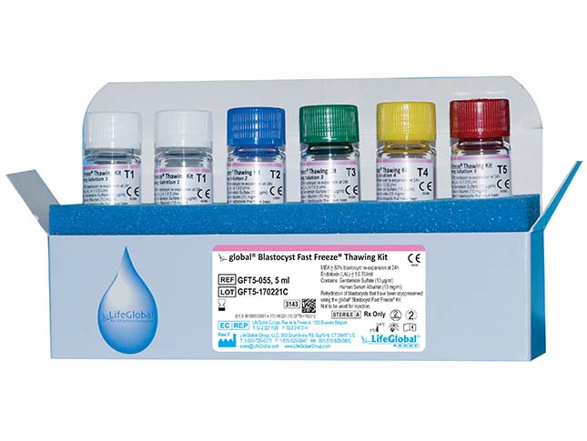 global® Blastocyst Fast Freeze® Thawing Kit