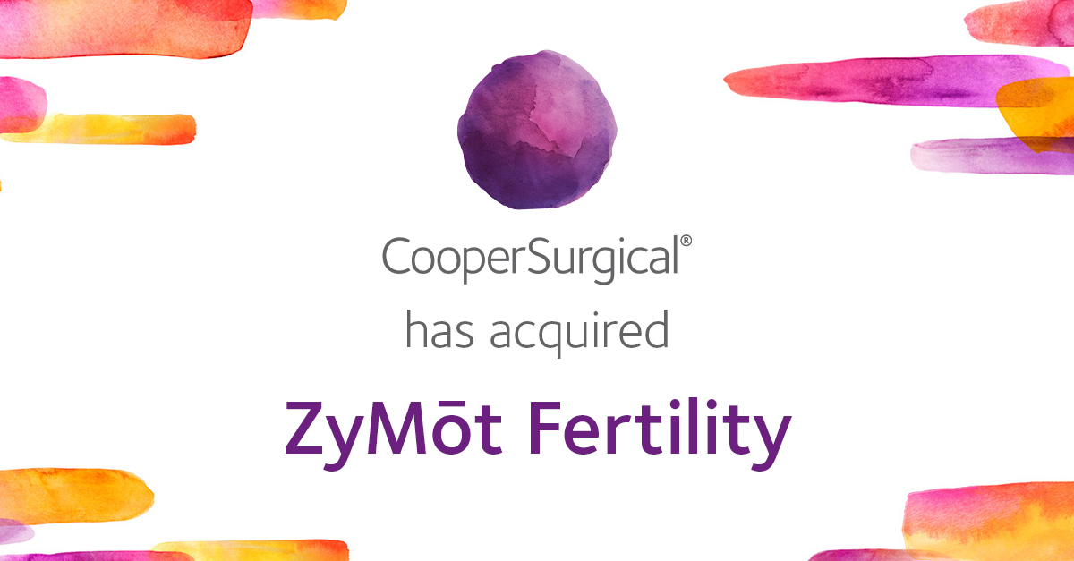 CooperSurgical has acquired ZyMōt Fertility
