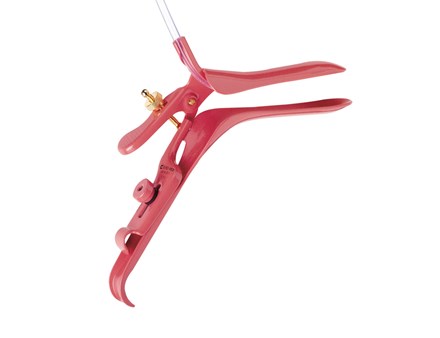 Euro-Med LEEP Open-Sided Specula, red
