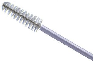 Close-up of Medscand Cytobrush Plus, Endocervical Sampler brush tip