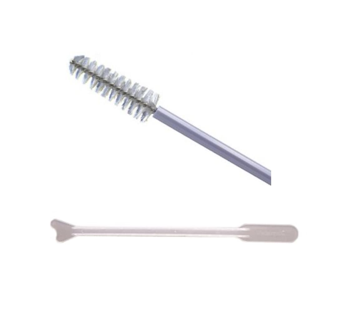 Medscand brush instrument for gynecological procedure specimen collection